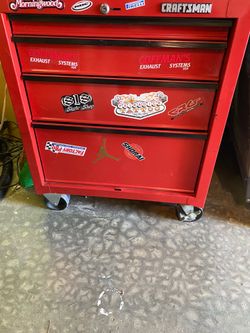 Craftsman Rolling Tool Chest / Tool Cabinet Red Heavy Duty