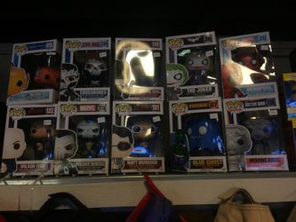 Collection of POP action figures