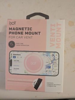 Cell phone mount for car vent