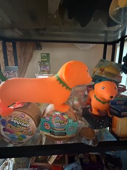 Squishy Pumpkin Dog Soft & Stretchy