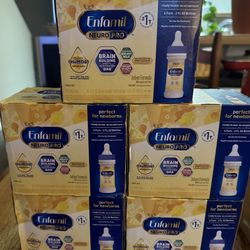 5/ 6 Count Boxes Of Enfamil Expires In June