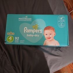 Pampers Sizes 1 Through 5
