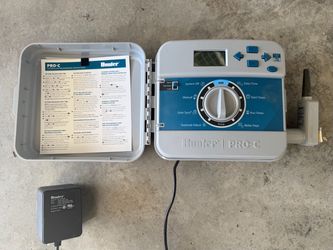 Hunter Pro C sprinkler timer