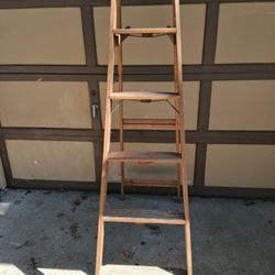6 Ft..wood Ladder