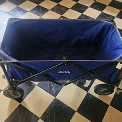 Uline Collapsible Pull Cart