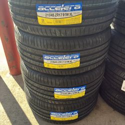 215/45ZR17 All Season Tires Brand New Set Of 4