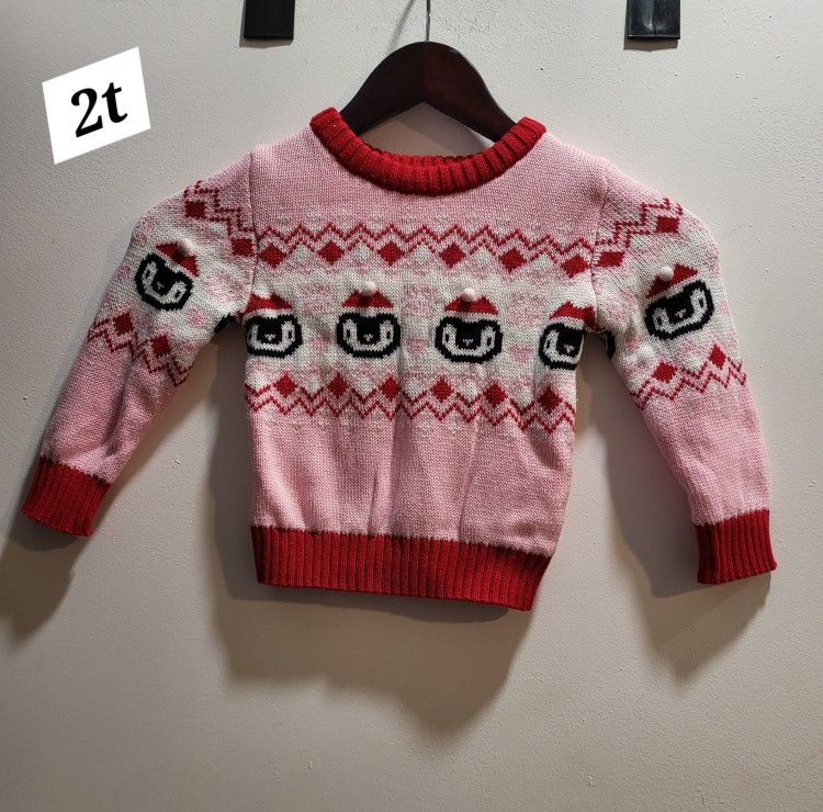 Christmas Ugly Sweater Size 2T