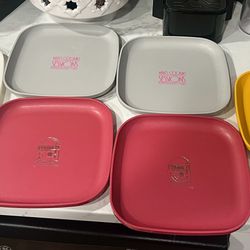 Vintage Tupperware commemorative Plates