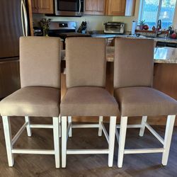3 Counter Height Barstools