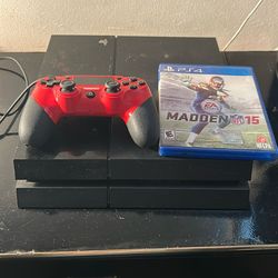 PS4 Disk Drive Working Comes With Game Wires And Controller