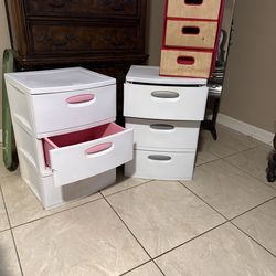 Plastic clothing storage  drawers