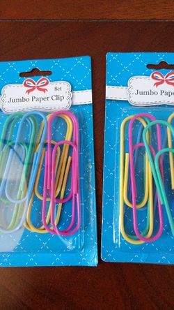 Jumbo paper clips