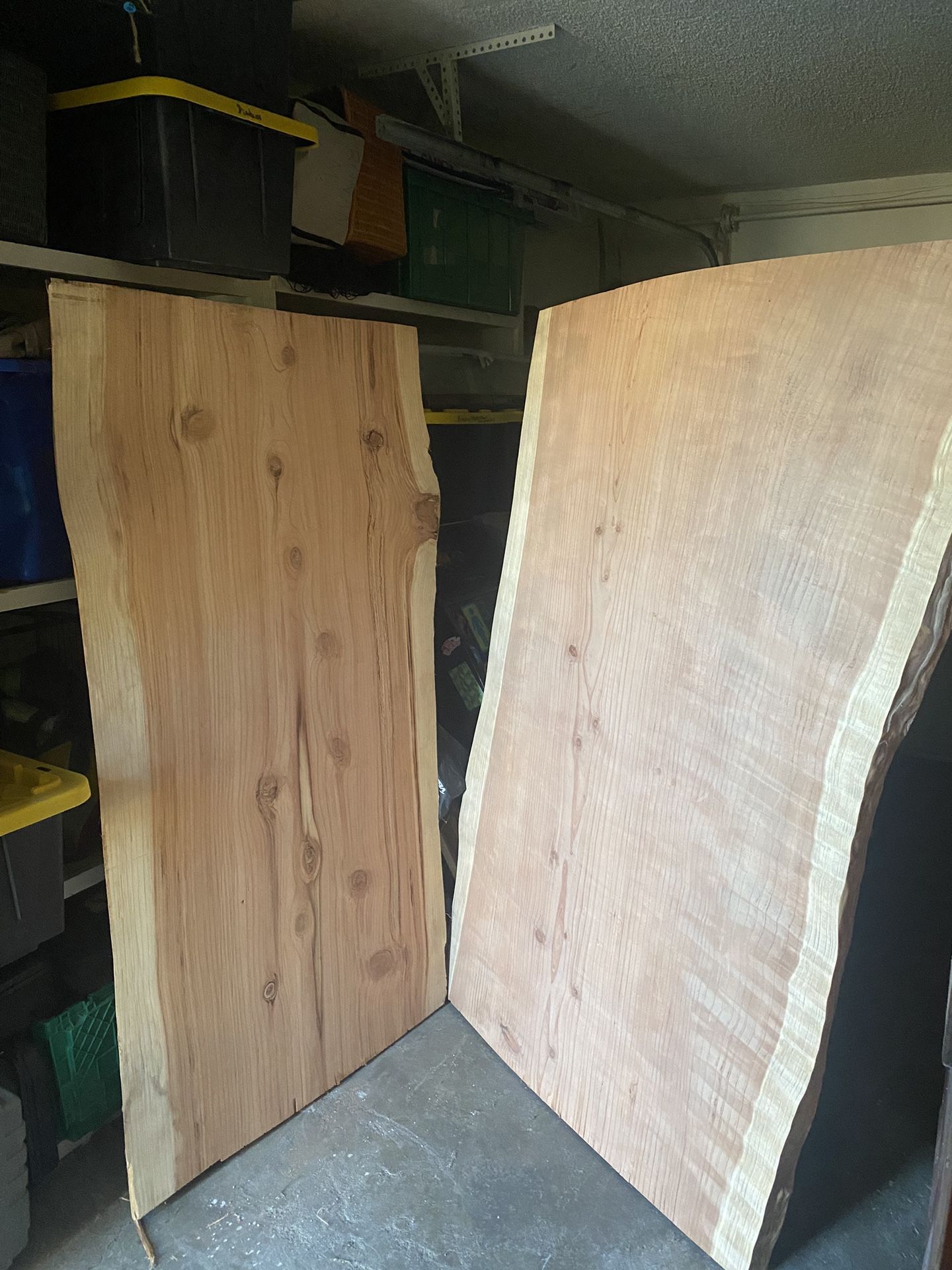 Redwood Slabs