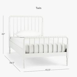 Twin Bed From Pottery Barn White 