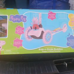 Pepper pig scooter
