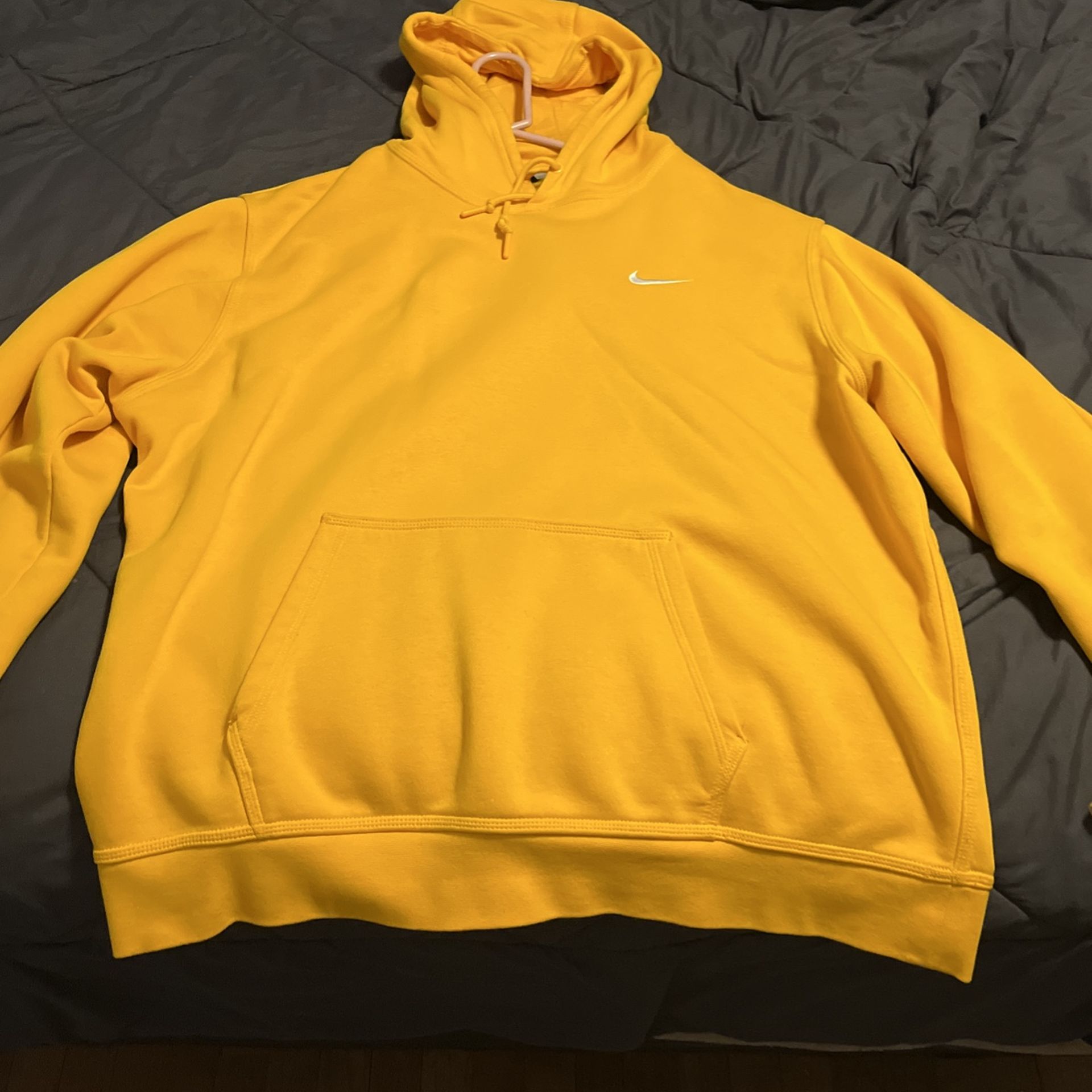 Nike Yellow Hoodie XXL