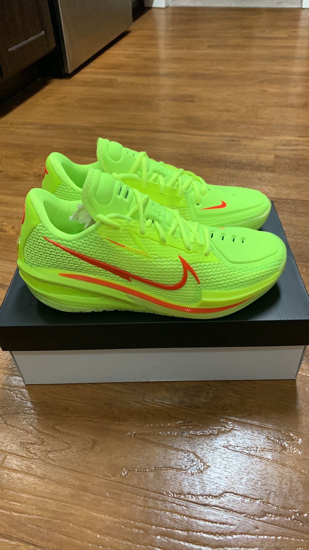 Nike Air Zoom GT Cut 1 Volt EYBL Basketball Sneakers
