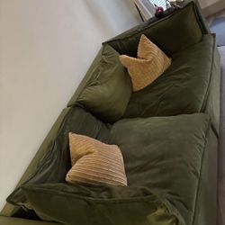 Albany park Green Sofa 