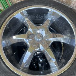 22 Inch Rims  Six Lugs