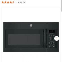 GE 1.7 cu. ft. Over the Range Microwave with Sensor Cooking in Black 