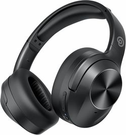 Upgraded Pro‑Level Hybrid Active Noise Cancelling Headphones, HD Sound & Big Bas