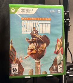 Xbox Series X / Xbox One Video Game Saints Row Day One Edition Sealed