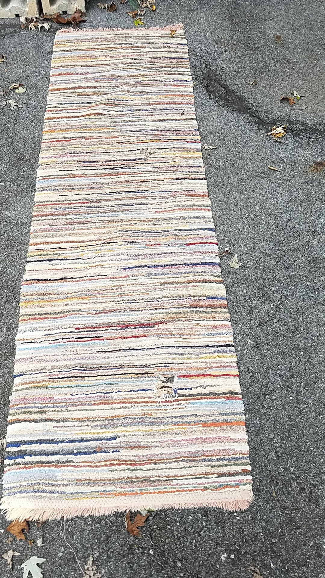 75 x 23 woven rug