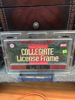 USC Trojans collegiate license plate frame from R&D Specialty Co