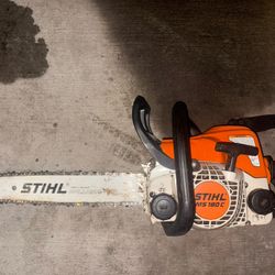 Stihl Ms 180c Good Condition Chainsaw 