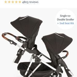 Single to Double Mockingbird Stroller