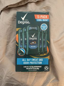 Degree Men Deodorant 5 Pack + 2 More