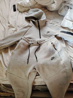 Nike Tech Fleece Tracksuit Set Grey