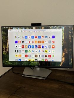 Dell 24” Monitor With Webcam