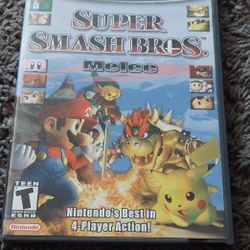 GAMECUBE SUPER SMASH BROS 