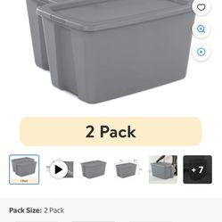Bins/Boxes/Tubs 