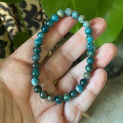 Blue Apatite Bracelet
