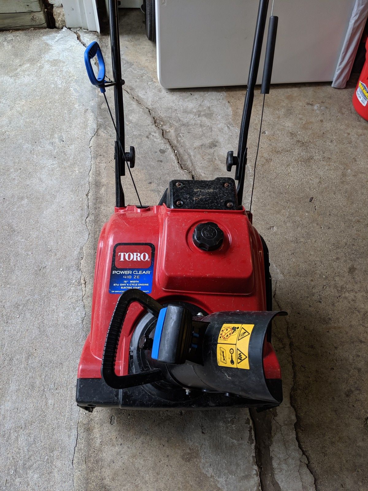 Toro Power Clear snowblower 418 ZE for Sale in Palatine, IL OfferUp