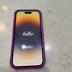 iPhone 14 Pro 128GB – T-Mobile – 2 Chargers + Case