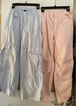 Bundle (2) Wide Leg Pockets & Forever 21  Pants Adjustable Hem