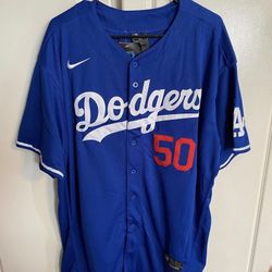 Men’s Blue Dodgers Jersey 