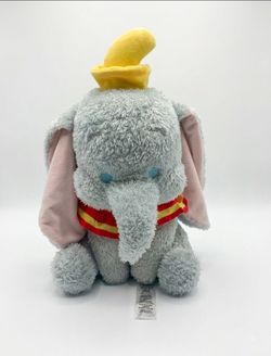 Disney Parks Store Dumbo 14" Weighted Plush Stuffed Elephant Sensory Toy 2.5 lbs