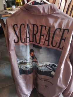 SCARFACE JACKET LARGE NEW