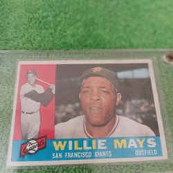 Willie Mays Baseball Card