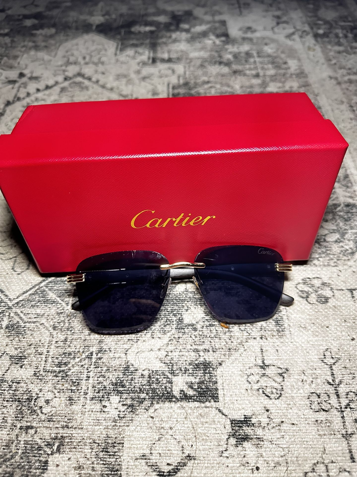 Cartier Rimless Sunglasses