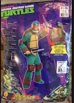 Halloween Costume-Teenage Mutant Ninja Turtles.Size L(12-14)