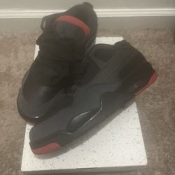 JORDAN 4 RM Black/Varsity Red 