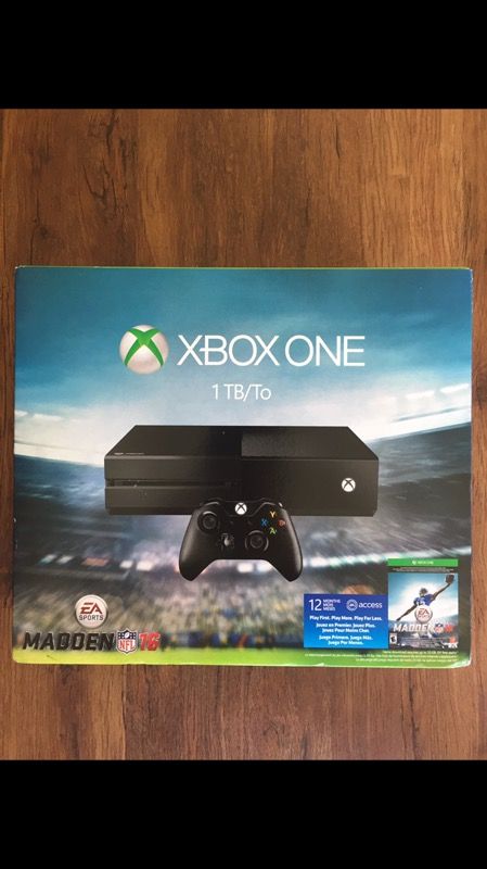 1TB Xbox One and two games