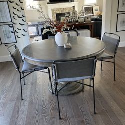 Arhaus Luca Dining Table And Chairs