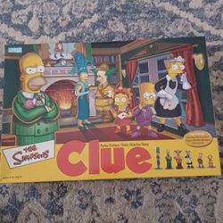 Clue Game The Simpsons 2002