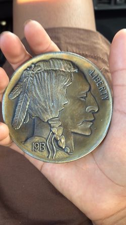 Rare Indian buffalo coin